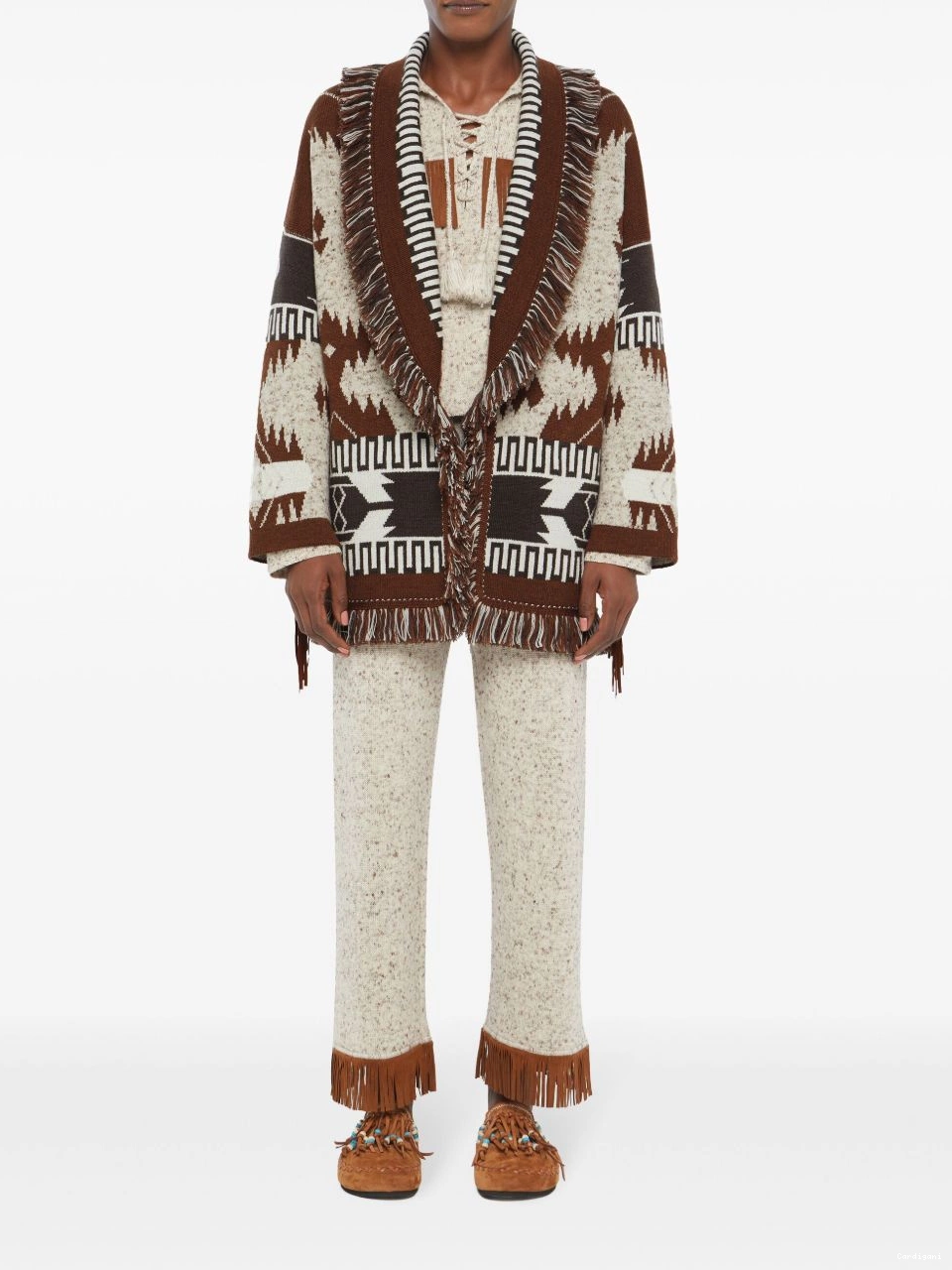 Affordable cardigan virgin-wool Women Alanui Dreamscape 0724